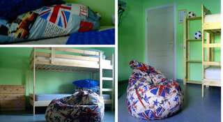 Гостиница Британия Хостел Уфа Односпальная кровать в общем номере с 6 кроватями-1