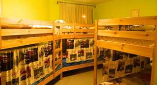 Гостиница Британия Хостел Уфа Односпальная кровать в общем номере с 6 кроватями-4